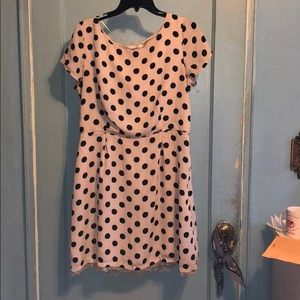Size 14 LC Lauren Conrad polka dot dress